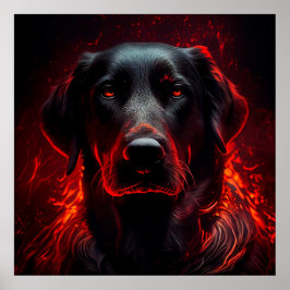 Póster Perro poster