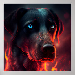 Póster Perro poster