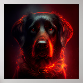 Póster Perro poster