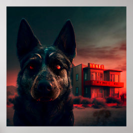 Póster Perro poster