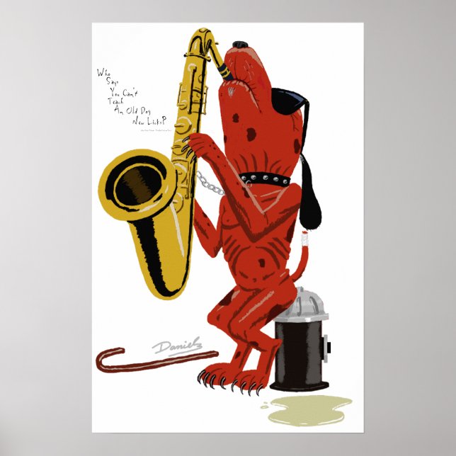 Póster Perro viejo, Poster de nuevos golpes (Frente)