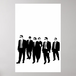 Póster Perros del reservorio
