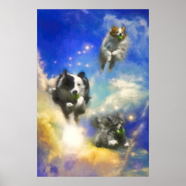 PÓSTER PERROS EN EL CIELO "PATRULLA DE BOLA"