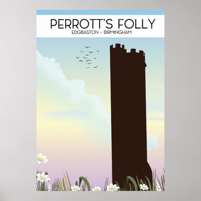 Póster Perrott's Folly , Edgbaston, Birmingham (Frente)