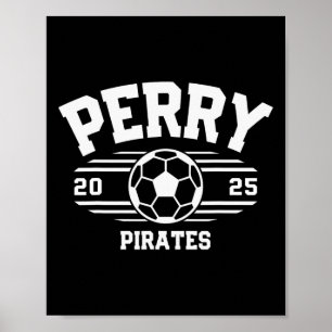 Póster Perry Pirates Fútbol Factura 2025