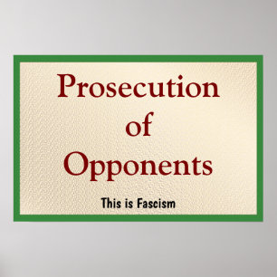 Póster Persecución de Oponentes