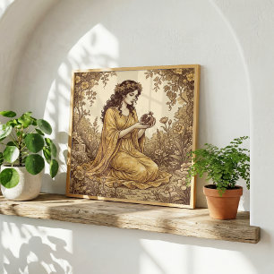 Póster Perséfone Mitología Griega