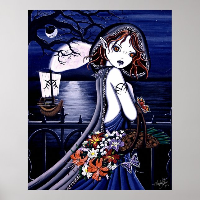 Póster "Persephone" Poster del submundo oscuro (Frente)