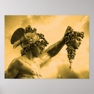 Póster Perseus vs Medusa