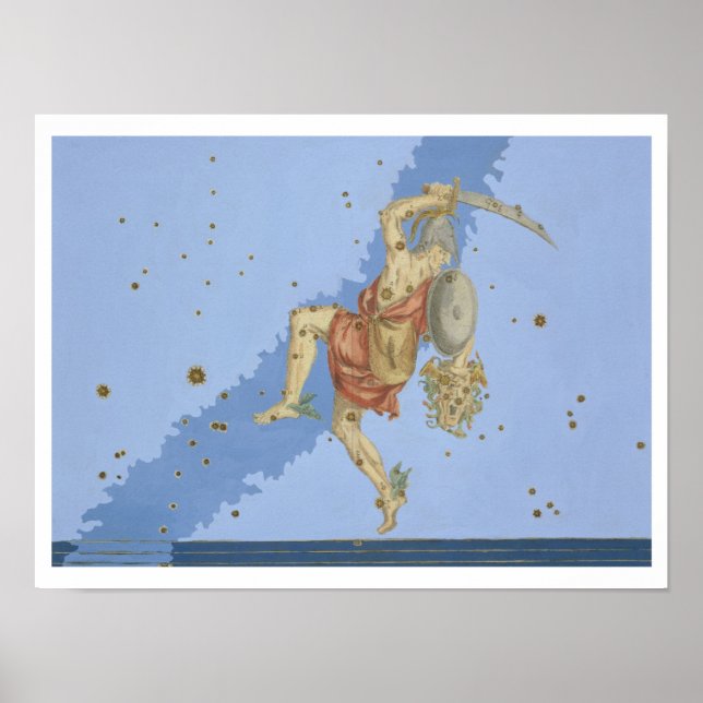 Póster Perseus with the head of Medusa, from 'Uranometria (Frente)