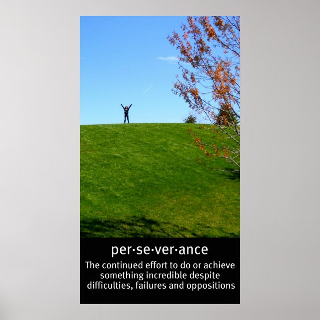 Póster Perseverancia (Frente)