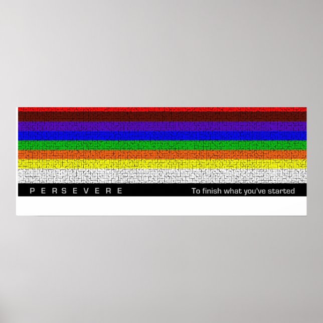 Póster Perseverar (Frente)