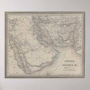 Póster Persia and Arabia