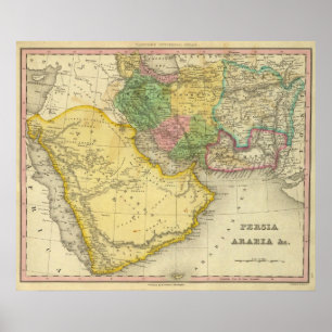 Póster Persia Arabia