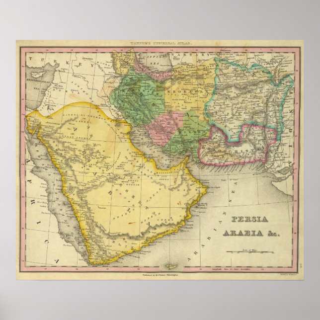 Póster Persia Arabia (Frente)