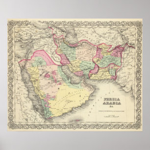 Póster Persia Arabia