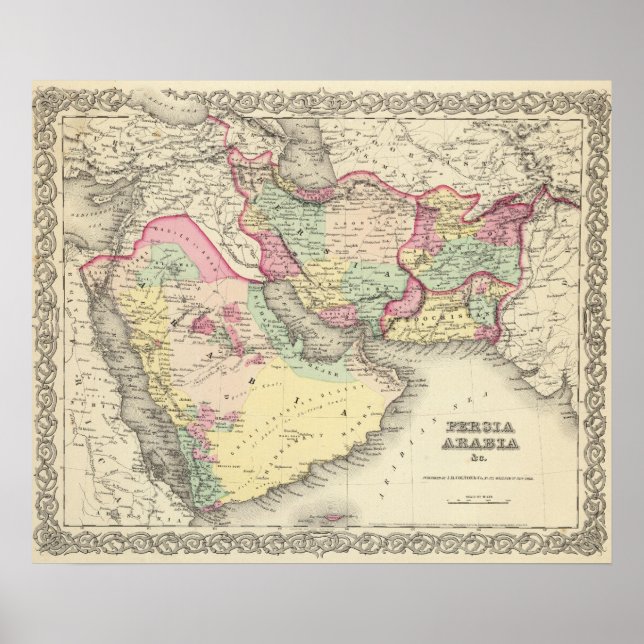 Póster Persia Arabia (Frente)
