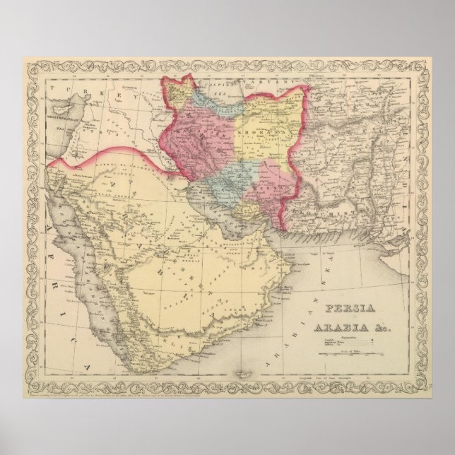 Póster Persia, Arabia 2 (Frente)