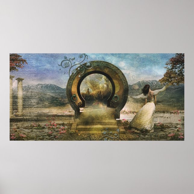 Póster persiguiendo el destino (Frente)