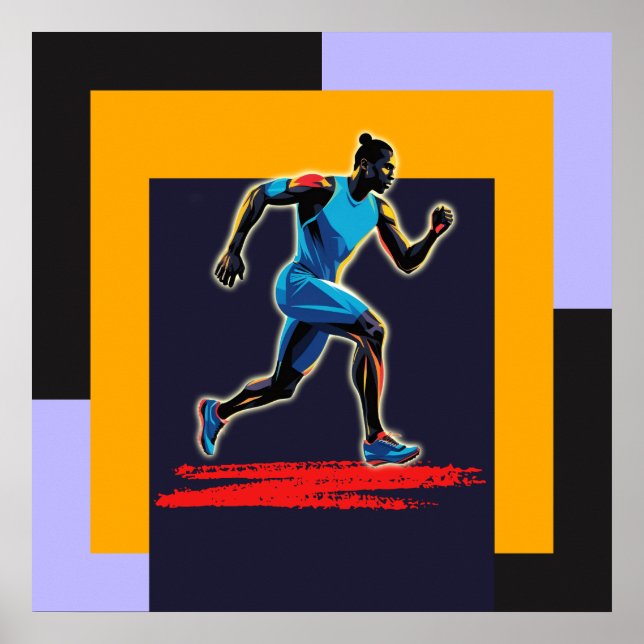 Póster Persiguiendo el impulso (Frente)