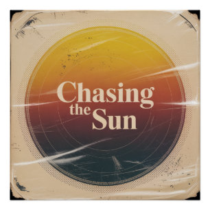 Póster Persiguiendo El Sol