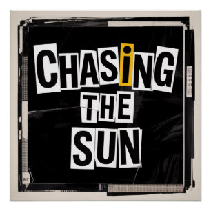 Póster Persiguiendo El Sol