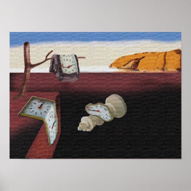 Póster Persistencia del ajedrez (Frente)