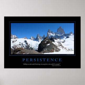 Póster Persistencia del poster