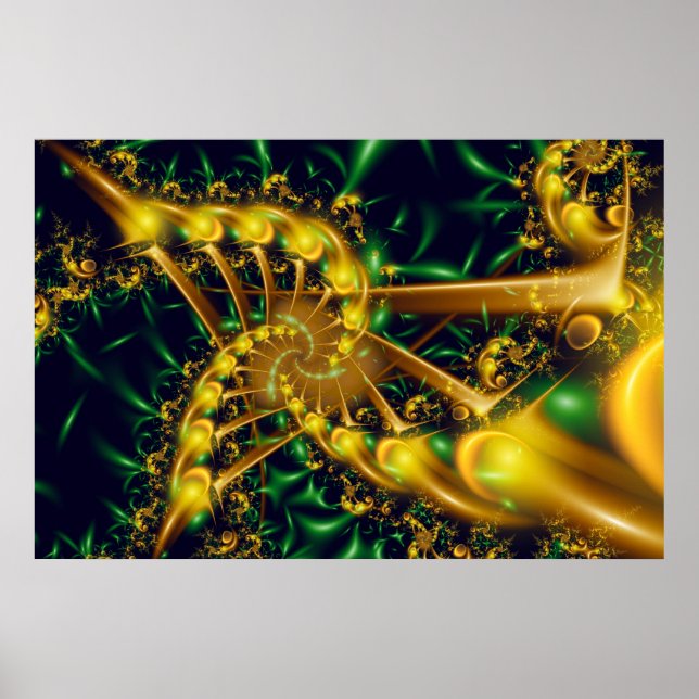 Póster Persistencia del tiempo. (Frente)