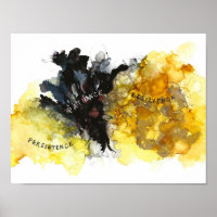 Persistencia, paciencia y resistencia 13 x 10"