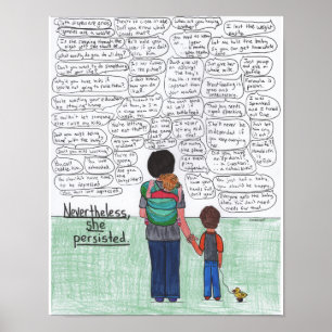 Póster Persistía (Maternidad)
