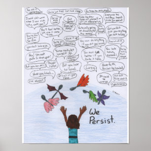Póster Persistimos, 11x14