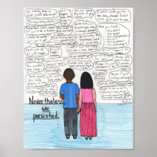 Póster Persistimos (la infertilidad)