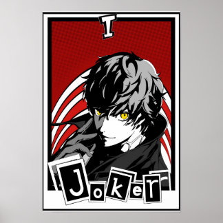 Póster Persona 5 - Cartas - Poster de bromista