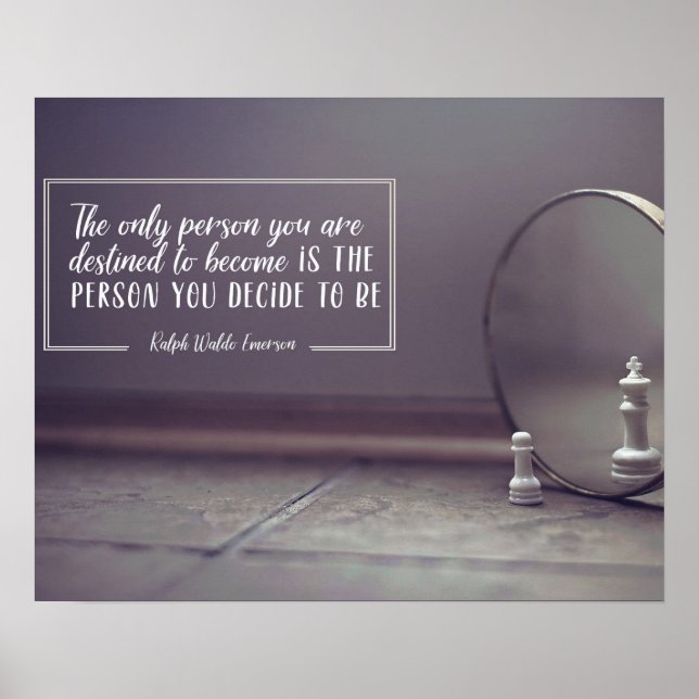 Póster Persona A La Que Está Destinado Para Convertirse (Frente)