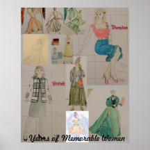 Personajes de Years of Memorable Women poster