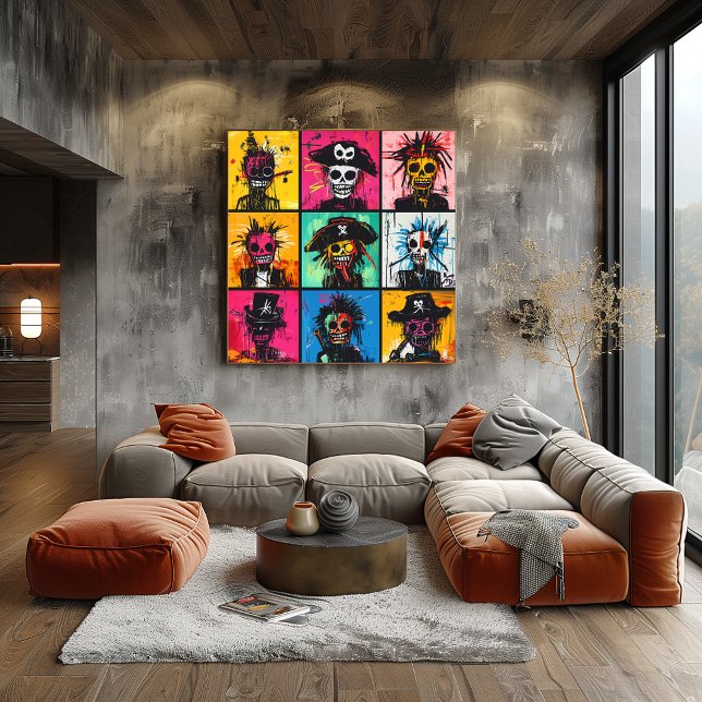 Póster Personajes del graffiti Pirata en una calle audaz  (Subido por el creador)