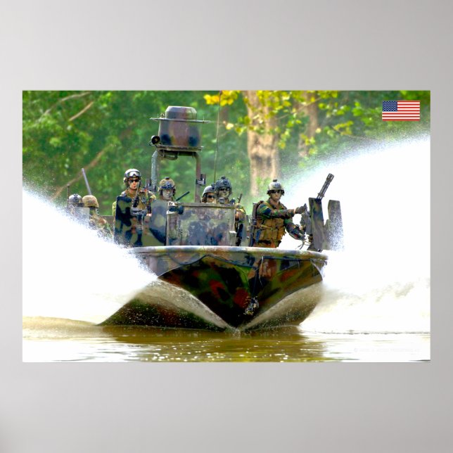 PÓSTER PERSONAL DE COMBATE DE EE.UU. (Frente)