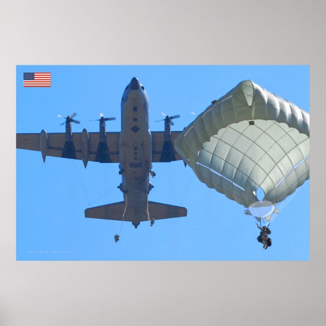 PÓSTER PERSONAL DE COMBATE DE EE.UU. (Frente)