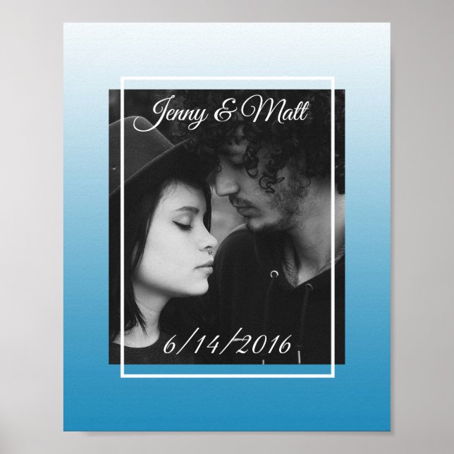 Póster Personalice este " Poster con su imagen (Frente)