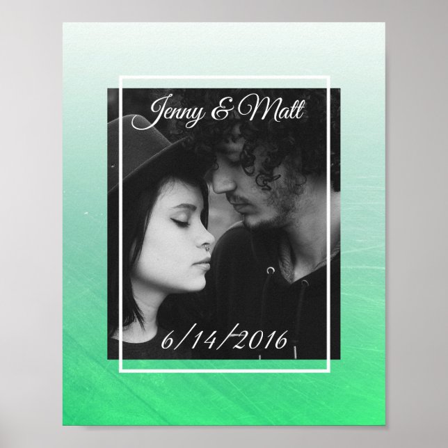 Póster Personalice este " Poster con su imagen (Frente)