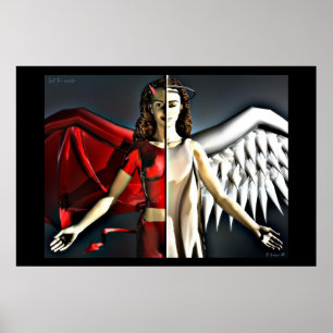 Póster Personalidad dividida