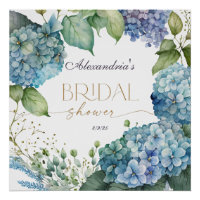 Personaliza Hydrangeas Azules para Despedida de So