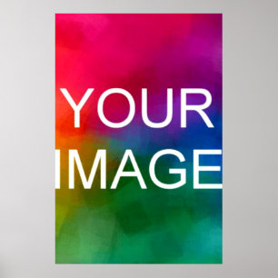 Póster Personaliza Tu Foto Plantilla Simple XL Extra Gran