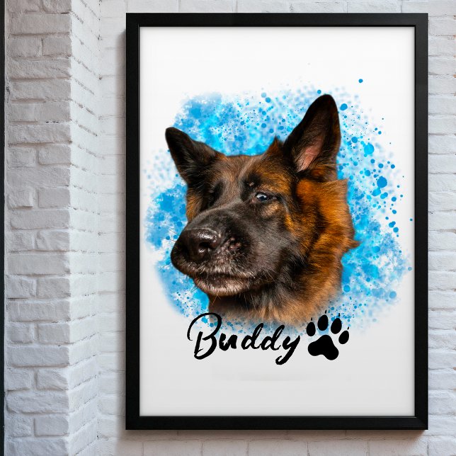Póster Personaliza tu propia foto de mascota de perro per (Subido por el creador)