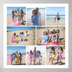 Póster Personaliza tu propio Collage de fotos 8