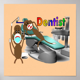 Póster Personalizable de Poster dentista: regalo único