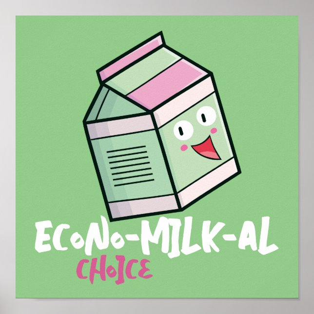 Póster Personalizable "Elección Econo-Milk-al" (Frente)