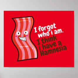Póster Personalizable Hamnesia T-Shirt