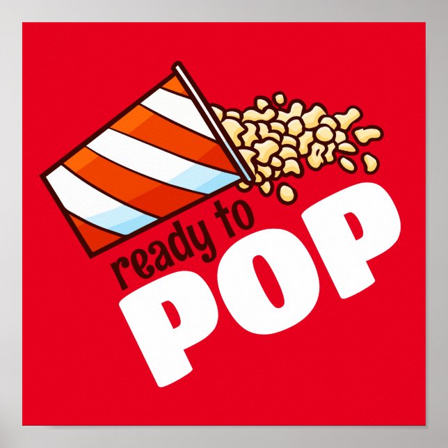 Póster Personalizable listo para POP (Frente)